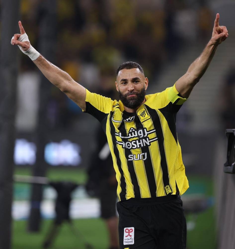 بنزيما الأكثر مساهمة تهديفية في «الدوري»