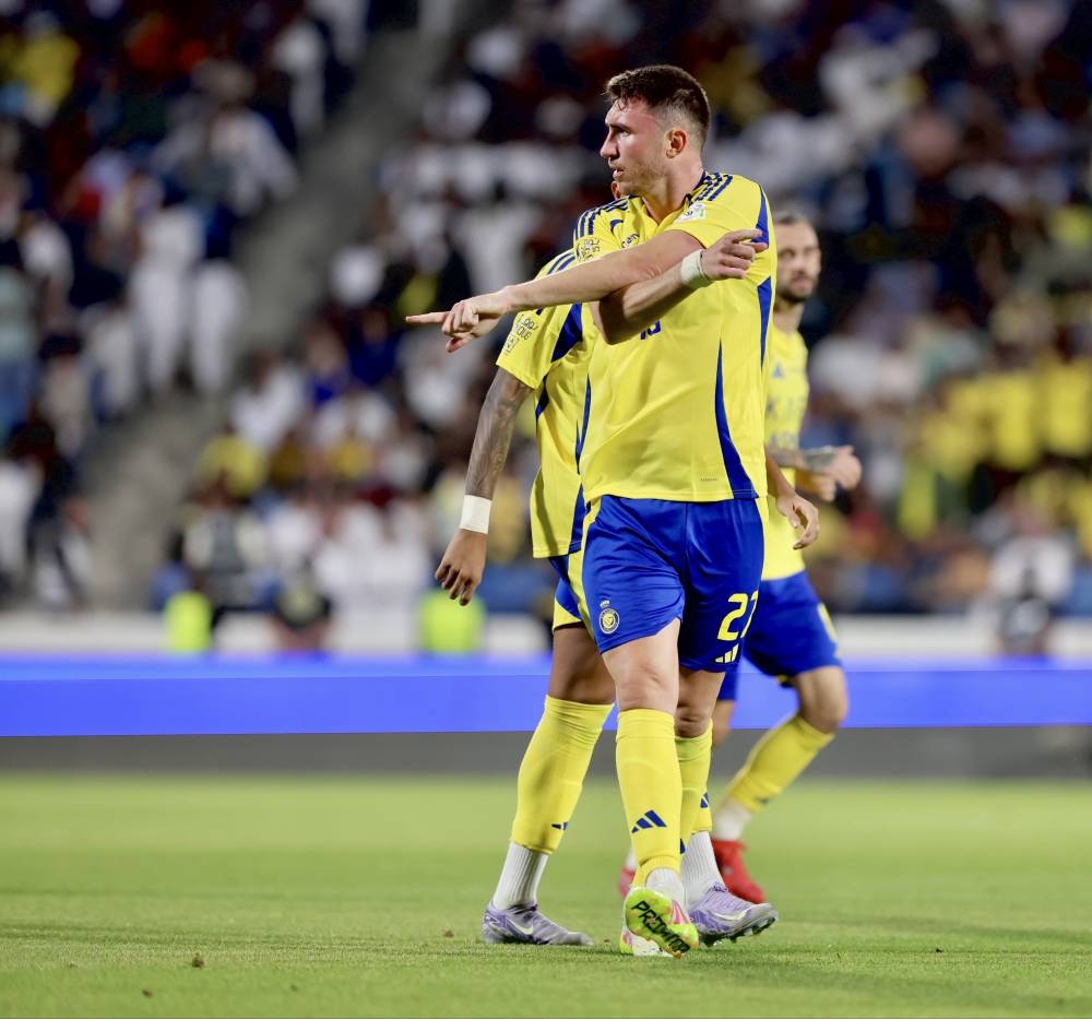 النصر يتخطى عقبة ضمك