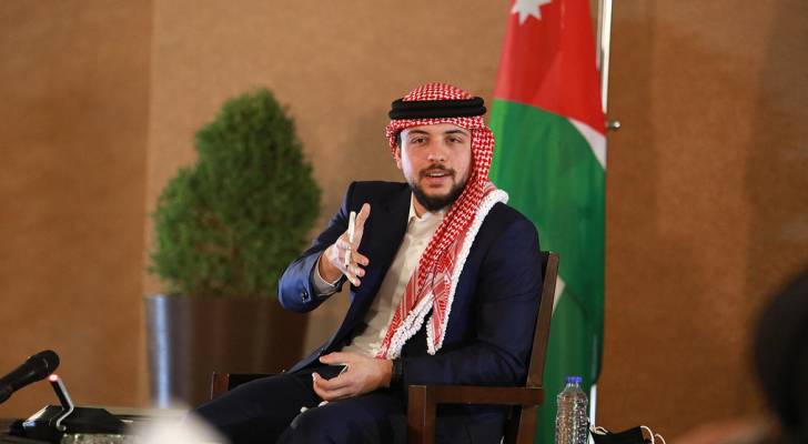 ولي العهد بمناسبة يوم العلم الأردني: ارفعه بفخر