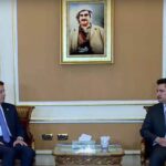 الصفدي يصل أربيل ويلتقي رئيس مجلس النواب الإتحادي في الإقليم
