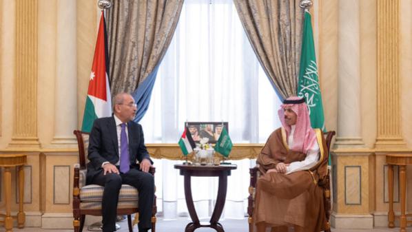 وزير الخارجية يبحث مع نظيره السعودي جهود إنهاء العدوان على غزة