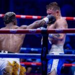 كانيلو ألفاريز يفوز ببطولة العالم بلا منازع للوزن المتوسط الفائق بعد تغلبه على وليام سكول