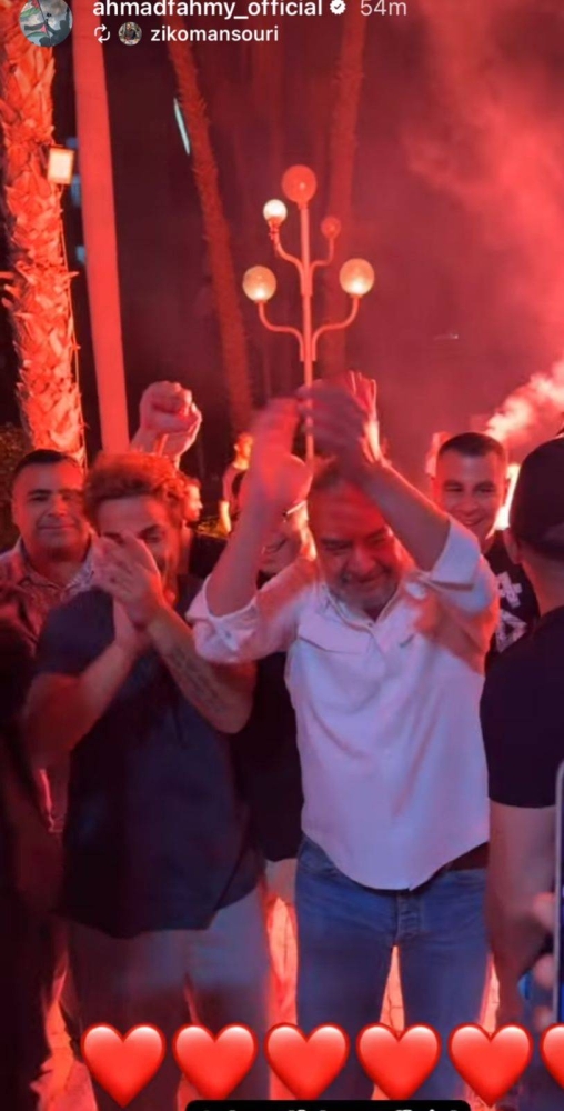 «فركش».. أبطال فيلم «أحمد وأحمد» يحتفلون بانتهاء التصوير