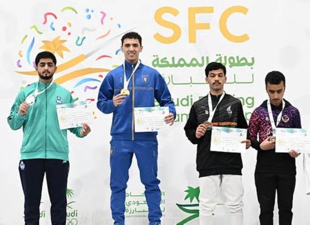 النصر والعلا والهلال يتقاسمون ذهب المبارزة