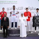 الشباب يتصدر بطولة المملكة لأندية التايكوندو للأوزان الأولمبية