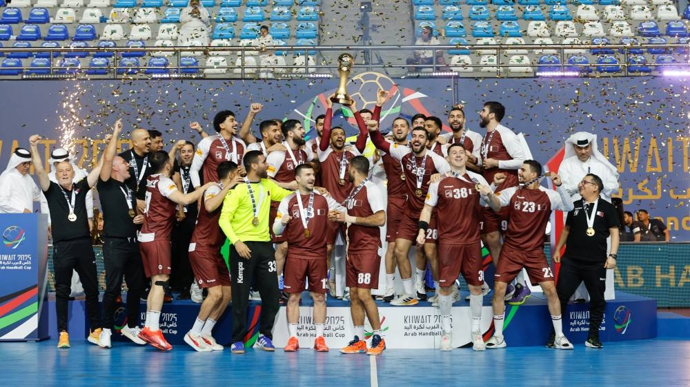 «العنابي» بطل العرب في كرة اليد
