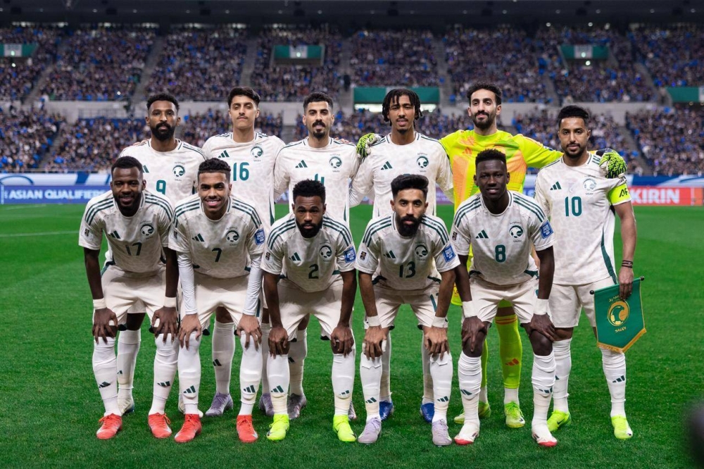 الأخضر يعسكر في الشرقية استعداداً لمواجهة البحرين ضمن تصفيات كأس العالم