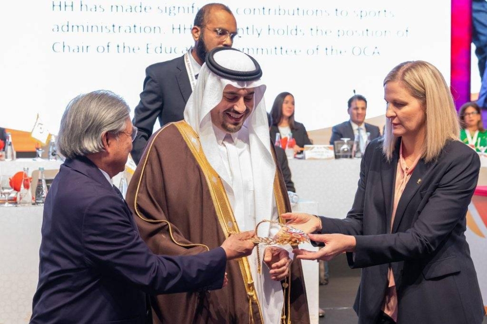 وسام الـ «Merit Award» لفهد بن جلوي