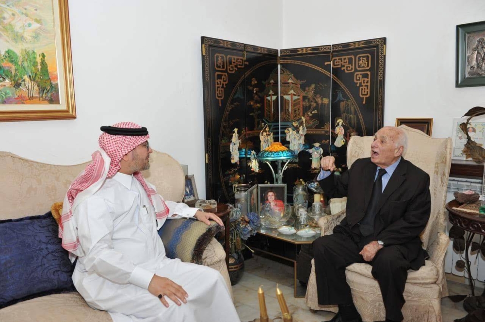 بخاري يلتقي النائب والوزير السابق إدمون رزق
