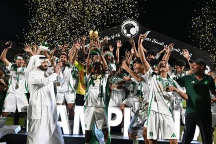 الأهلي بطلاً للدوري السعودي الممتاز تحت 16 عاماً
