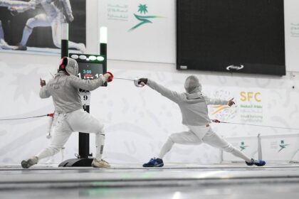 المطيري والداوود والهديب يحصدون ذهب بطولة المملكة للمبارزة