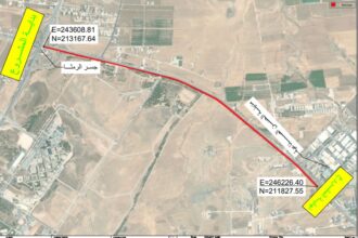 تحويلات مرورية للبدء بصيانة طريق الرمثا – الحسن الصناعية
