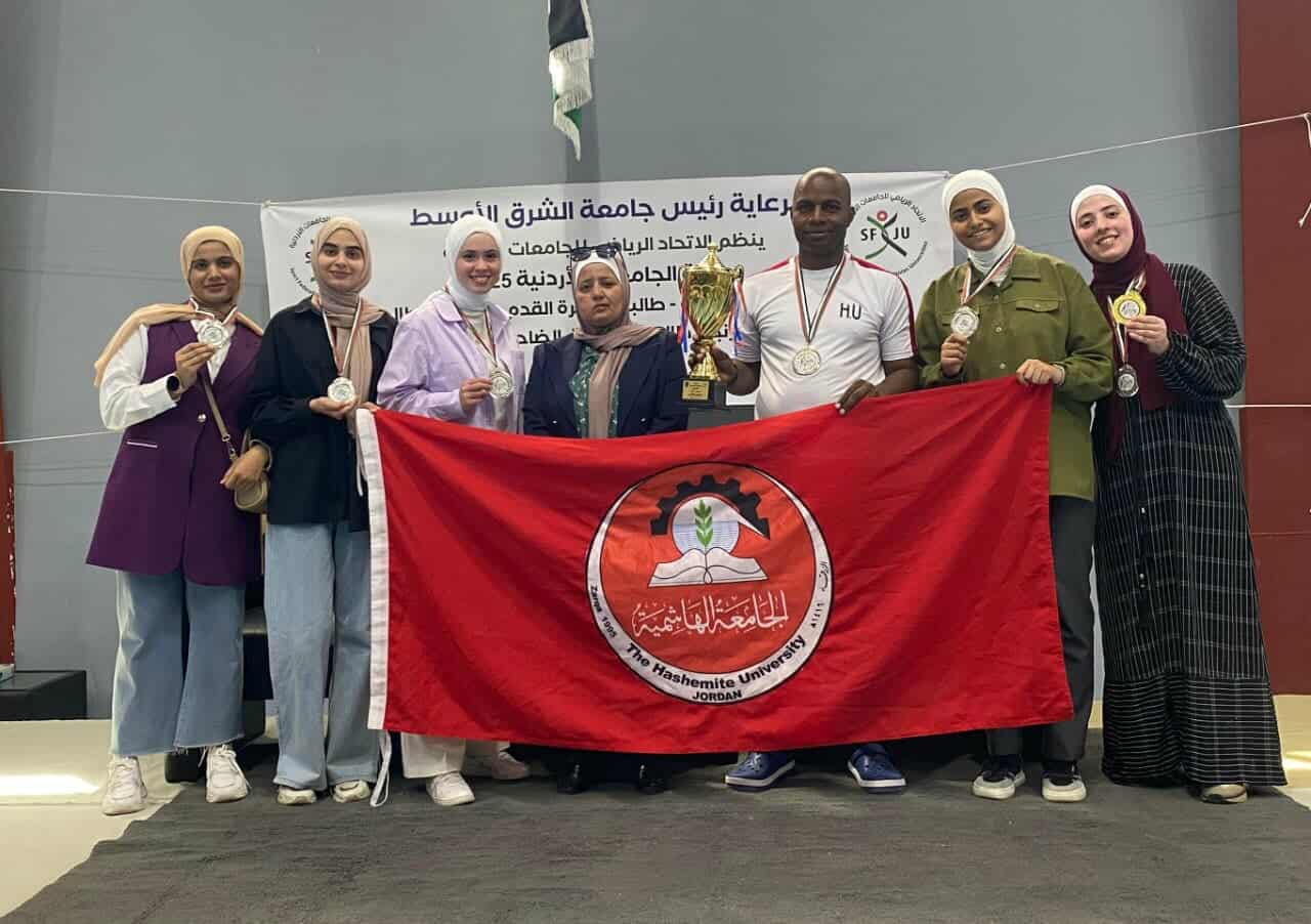 “الهاشمية” تحرز فضيتي كرة الطاولة والشطرنج في بطولة الجامعات