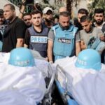 استشهاد 214 صحفيا فلسطينيا خلال حرب الإبادة الإسرائيلية على غزة والضفة​ 