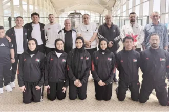 منتخب الكراتيه يبدأ مشاركته في بطولة آسيا غدا
