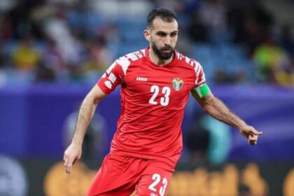 قائد منتخب النشامى يتعرض للإصابة