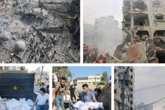 17شهيدا جراء قصف الاحتلال عدة مناطق في قطاع غزة​ 