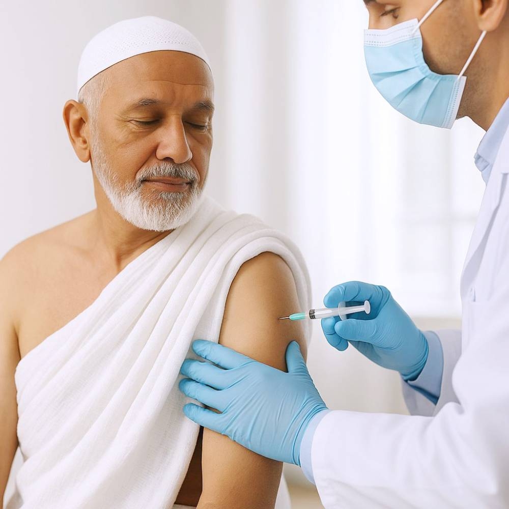 3 لقاحات أساسية لضمان صحة ضيوف الرحمن وسلامة الحج 3 لقاحات أساسية لضمان صحة ضيوف الرحمن وسلامة الحج