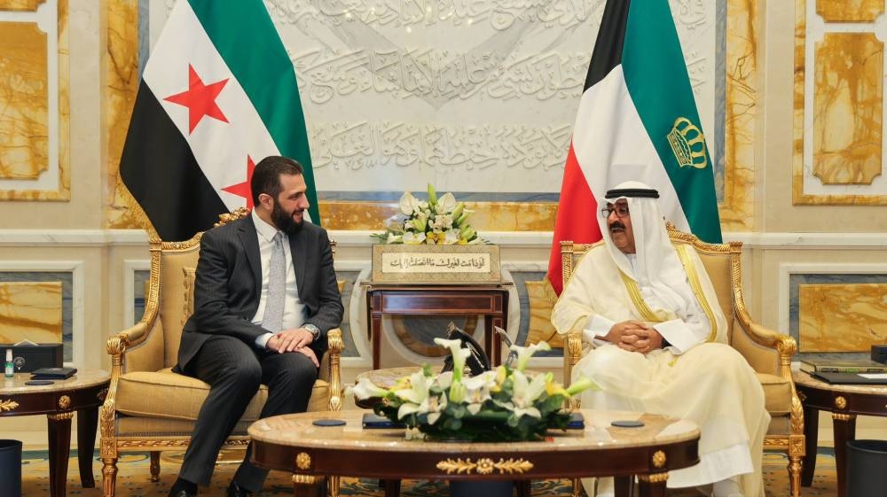 أمير الكويت والرئيس السوري يبحثان دعم وتعزيز العلاقات بين البلدين أمير الكويت والرئيس السوري يبحثان دعم وتعزيز العلاقات بين البلدين