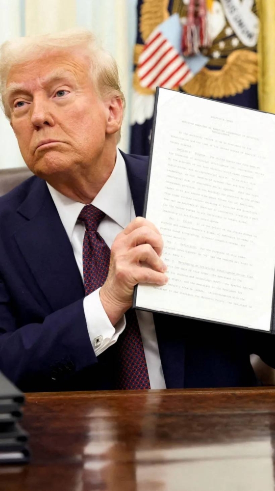 من ولاية أريزونا.. ترمب يطلق «ثلاثية السيادة الجوية»