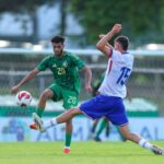 الأخضر يخسر من فرنسا