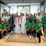 السفارة السعودية تحتفي بـ«أخضر اليد» قبل مونديال بولندا