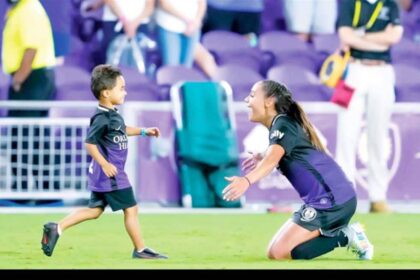 أمومة اللاعبات