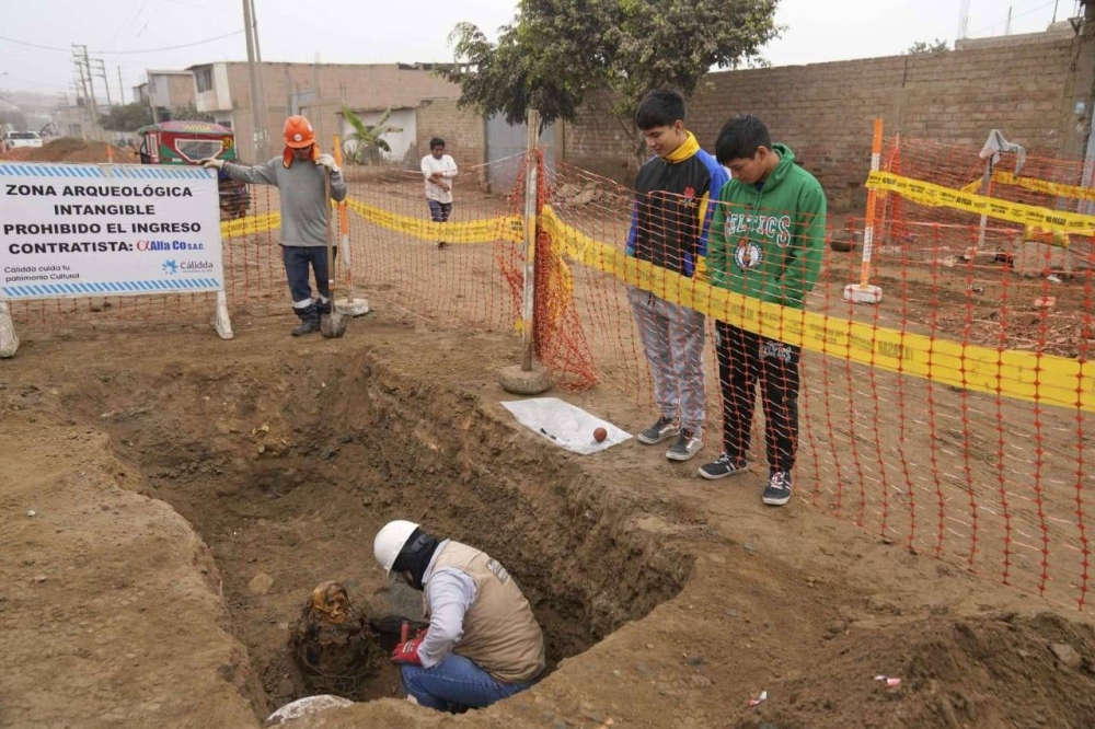 حفر أنابيب الغاز يكشف سرّ «الشانكاي».. العثور على مومياء في شوارع بيرو