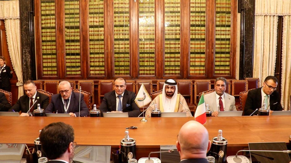 البرلمان العربي يضغط على إيطاليا: اعترفوا بدولة فلسطين لإنقاذ السلام البرلمان العربي يضغط على إيطاليا: اعترفوا بدولة فلسطين لإنقاذ السلام