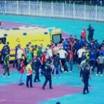 حادثة سقوط تفسد أفراح مولودية في ليلة التتويج