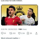 «عكاظ» تقتحم «الذكاء الاصطناعي» بخبر الكولومبي لويس دياز