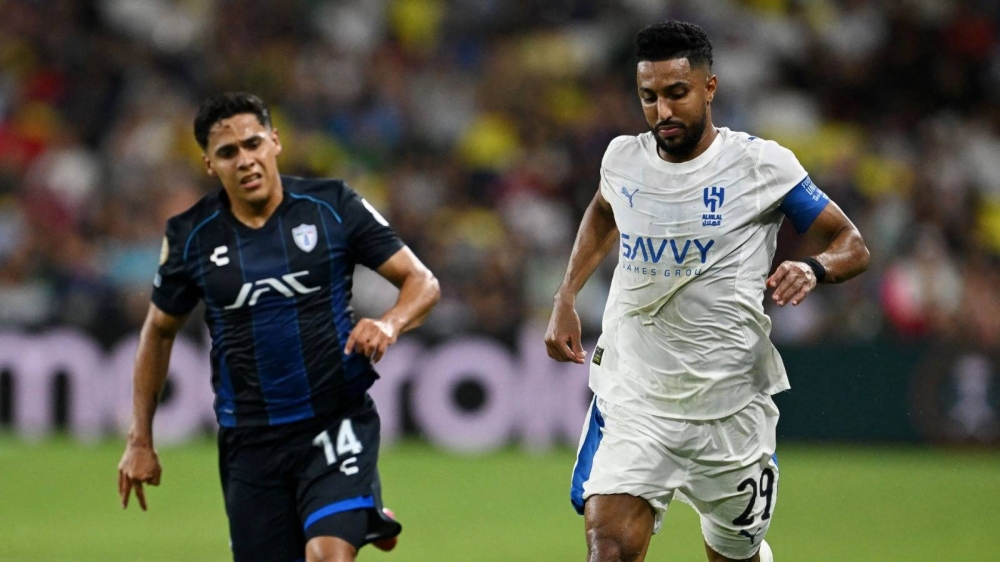 «فيفا»: 4 سيناريوهات أمام الهلال لحل أزمة غياب الدوسري أمام «السيتي» «فيفا»: 4 سيناريوهات أمام الهلال لحل أزمة غياب الدوسري أمام «السيتي»