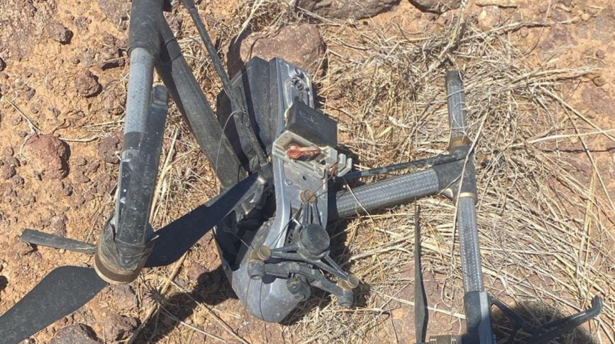 المنطقة العسكرية الشرقية تحبط محاولة تهريب مواد مخدرة باستخدام مسيّرة