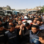 استشهاد 4 صحفيين في قصف الاحتلال ساحة المستشفى المعمداني​ 