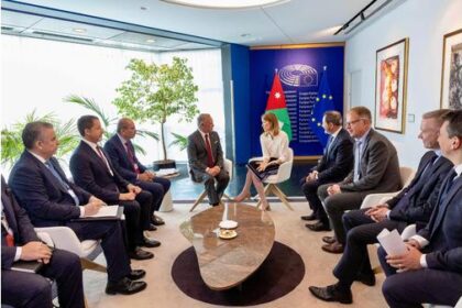 الملك يؤكد لرئيسة البرلمان الأوروبي ضرورة التحرك الفوري لخفض التصعيد الخطير في المنطقة