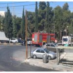 الأمن العام : سقوط مسيرة بمنطقة ابو نصير، وأضرار بمركبة ومظلة انتظار حافلات