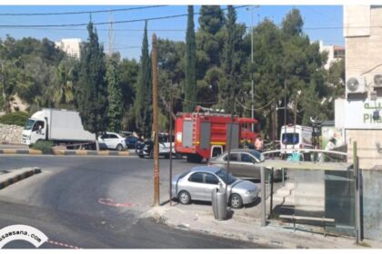 الأمن العام : سقوط مسيرة بمنطقة ابو نصير، وأضرار بمركبة ومظلة انتظار حافلات