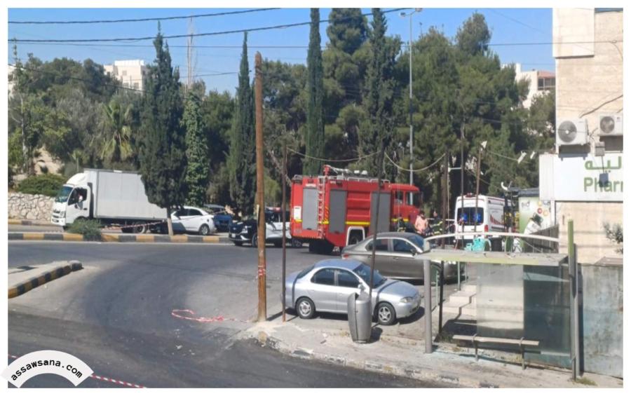 الأمن العام : سقوط مسيرة بمنطقة ابو نصير، وأضرار بمركبة ومظلة انتظار حافلات الأمن العام : سقوط مسيرة بمنطقة ابو نصير، وأضرار بمركبة ومظلة انتظار حافلات