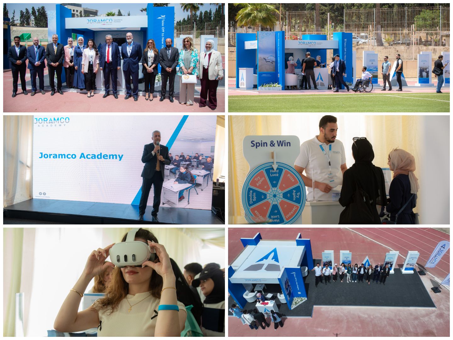 جورامكو تستعرض عدة مسارات مهنية متنوعة وتسلط الضوء على مستقبل هندسة الطيران في إطار مشاركتها في معرض الجامعة الأردنية للتوظيف 2025