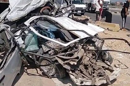 وفاة 18 فتاة وسائق في مصر اثر حادث سير مؤسف