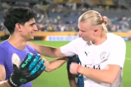بعدما حرمه من التأهل.. هالاند لـ«بونو»: تعال معنا!