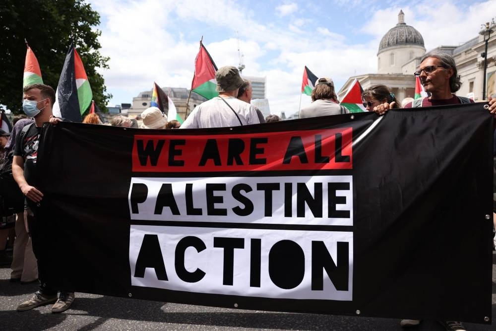 توجه بريطاني لحظر «فلسطين أكشن».. والحركة تلجأ للقضاء