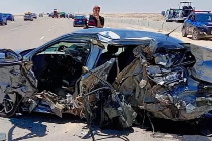 مأساة على طريق العلمين.. مصرع أسرة مصرية كاملة في حادث سير