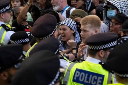 لتنظيمهم احتجاجات مؤيدة لـ«فلسطين أكشن».. شرطة لندن تعتقل 27 في ساحة البرلمان