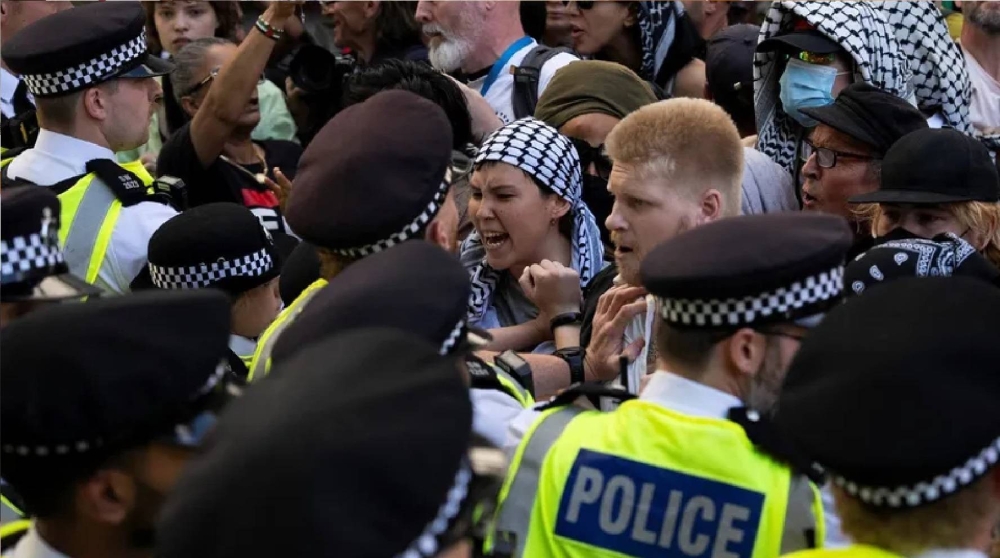 لتنظيمهم احتجاجات مؤيدة لـ«فلسطين أكشن».. شرطة لندن تعتقل 27 في ساحة البرلمان
