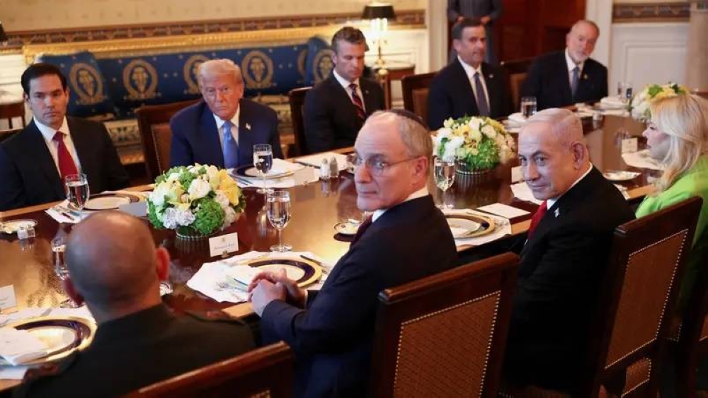 ترمب يلمح بتهجير سكان غزة.. ونتنياهو يرفض الدولة الفلسطينية