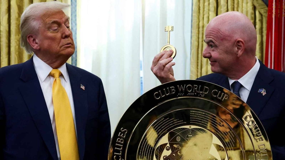 ترمب يعلن حضوره نهائي كأس العالم للأندية ترمب يعلن حضوره نهائي كأس العالم للأندية