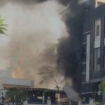 مصر.. حريق مفاجئ يضرب مركزاً تجارياً بالشيخ زايد