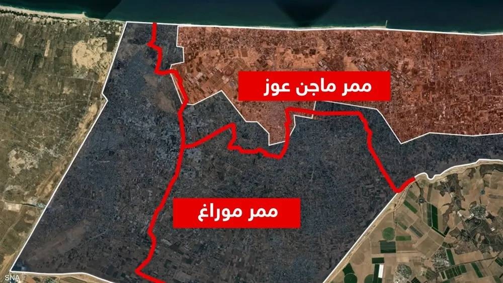 ممر إسرائيلي جديد يشطر خان يونس ممر إسرائيلي جديد يشطر خان يونس