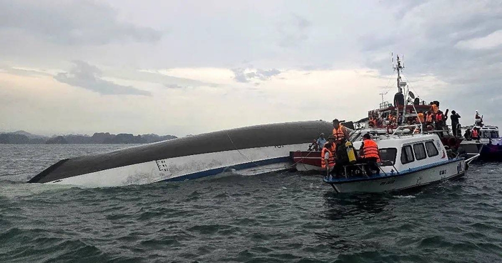 ارتفاع حصيلة ضحايا غرق القارب السياحي في فيتنام إلى 38 شخصاً ارتفاع حصيلة ضحايا غرق القارب السياحي في فيتنام إلى 38 شخصاً